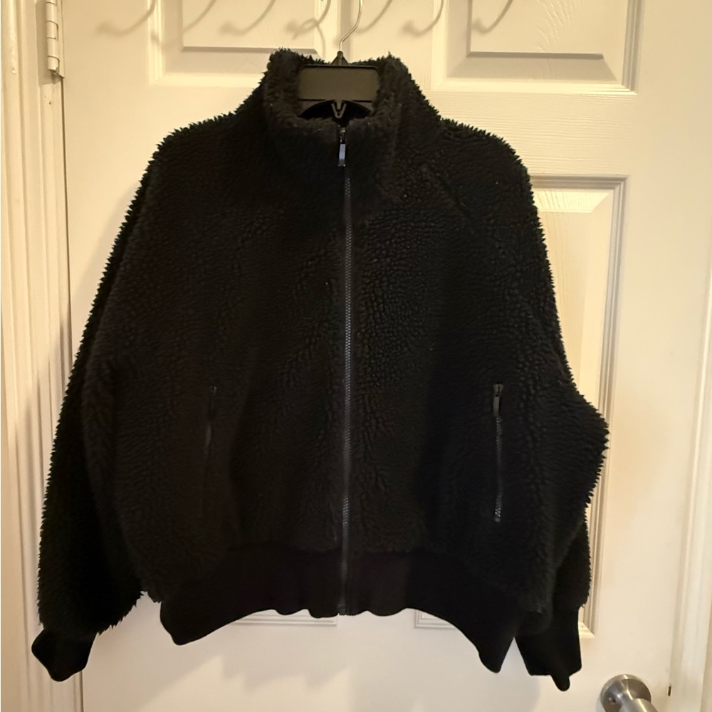 Cozy Black Sherpa Jacket